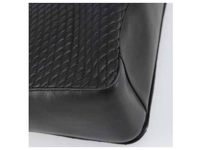 BALLY Borsa Tote in Pelle Nera Oro Auth BA9361 Nero D'oro - vista 13