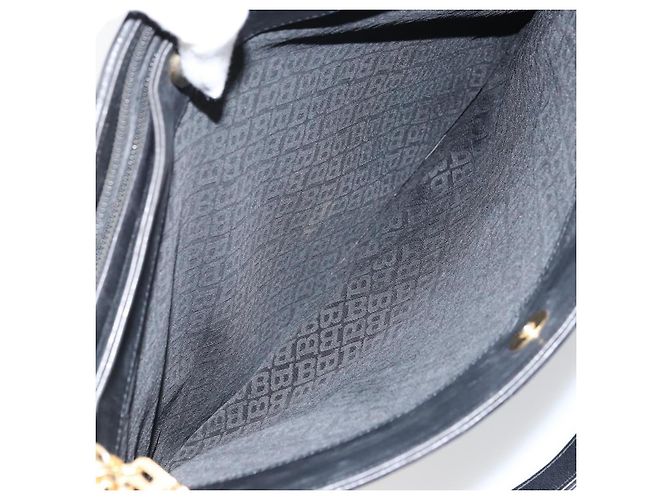BALLY Borsa Tote in Pelle Nera Oro Auth BA9361 Nero D'oro - vista 21