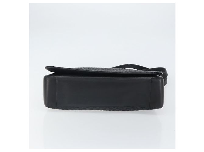 BALLY Borsa Tote in Pelle Nera Oro Auth BA9361 Nero D'oro - vista 9