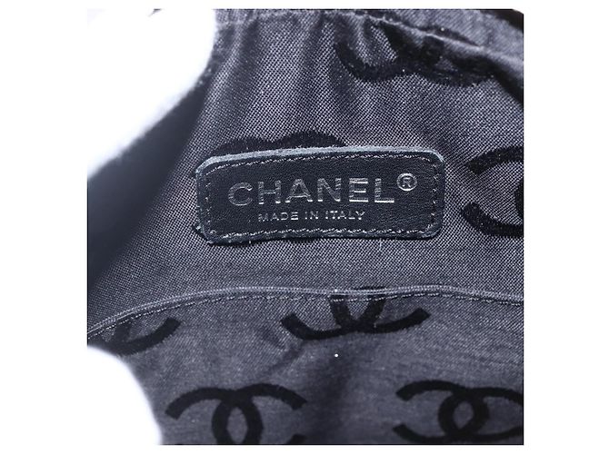 CHANEL Borsa a Spalla Matelassé Linea Cambon Pelle Beige Argento CC Auth BA9277V - vista 15