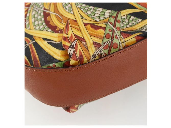 Borsa a Spalla Salvatore Ferragamo Marrone Oro Auth ka1379 D'oro - vista 11