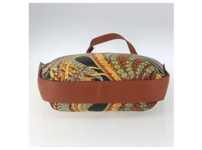 Borsa a Spalla Salvatore Ferragamo Marrone Oro Auth ka1379 D'oro - vista 9