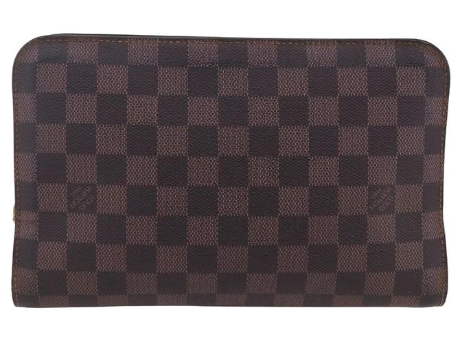 LOUIS VUITTON Clutch Saint Louis Damier Ebene N51993 LV Auth BA9242 - Ansicht 3
