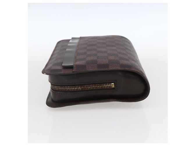 LOUIS VUITTON Clutch Saint Louis Damier Ebene N51993 LV Auth BA9242 - Ansicht 4
