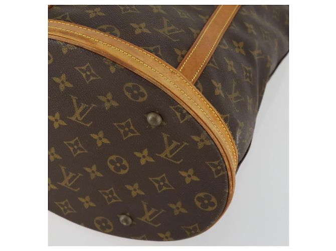 LOUIS VUITTON Borsa a Spalla Monogram Bucket GM M42236 LV Auth 155534 Monogramma - vista 10