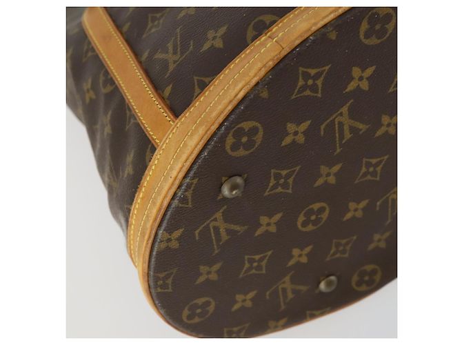 LOUIS VUITTON Borsa a Spalla Monogram Bucket GM M42236 LV Auth 155534 Monogramma - vista 13