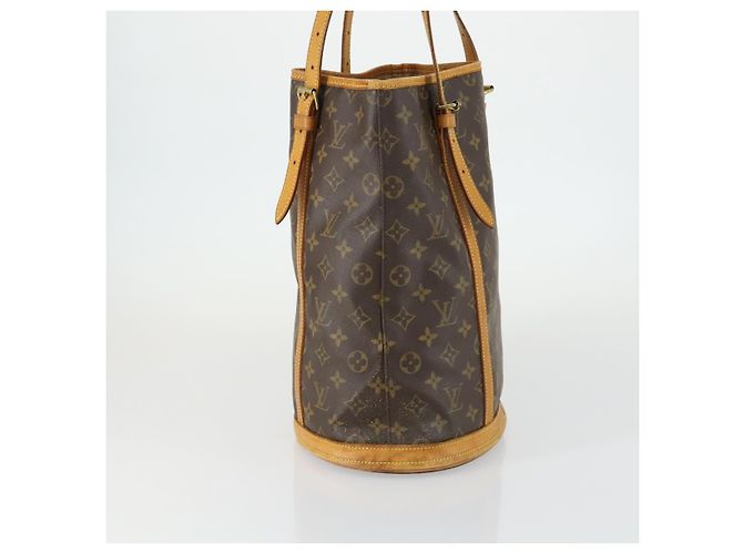 LOUIS VUITTON Borsa a Spalla Monogram Bucket GM M42236 LV Auth 155534 Monogramma - vista 4