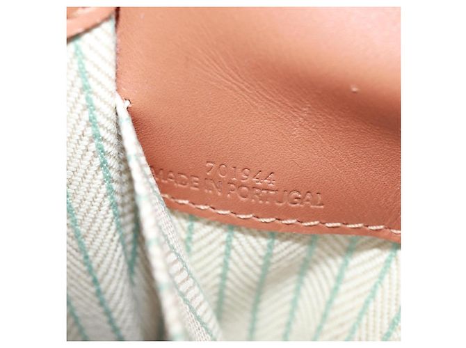 LOEWE Anagram Tasche aus Canvas Hellgrün Auth 159034 - Ansicht 24