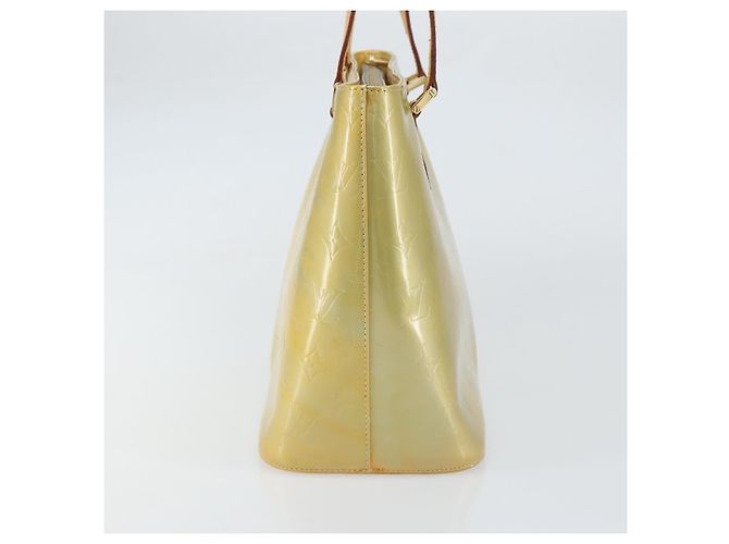 LOUIS VUITTON Borsa a Mano Houston Monogram Vernis Grigio M91053 LV Auth 159249 - vista 5