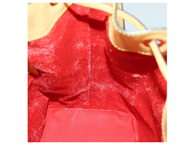 Céline Borsa a Spalla CELINE in Pelle Oro Giallo Auth 156885 D'oro - vista 17