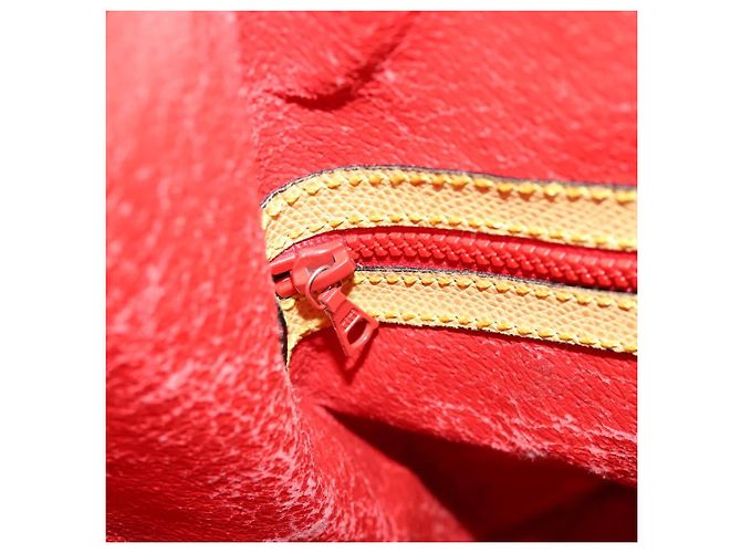 Céline Borsa a Spalla CELINE in Pelle Oro Giallo Auth 156885 D'oro - vista 20