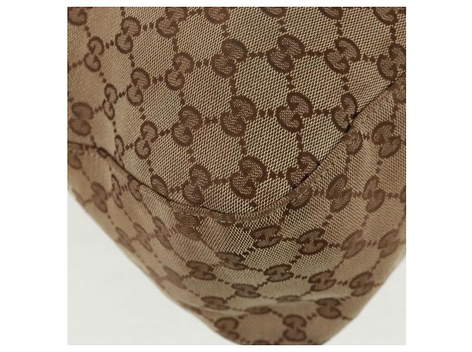 Borsa Tote GG Canvas Gucci 2way Beige Argento 232949 Auth ep12524 - vista 15
