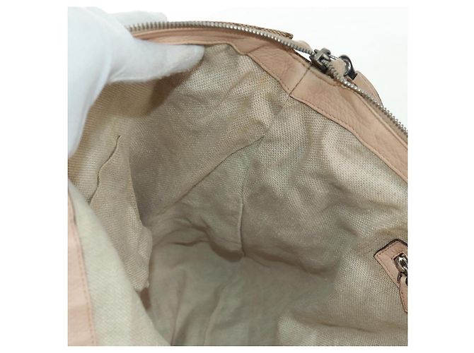 Borsa Tote GG Canvas Gucci 2way Beige Argento 232949 Auth ep12524 - vista 22
