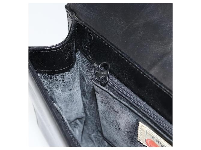 Borsa a mano GIVENCHY in pelle nera e oro Auth bs32122 Nero D'oro - vista 20