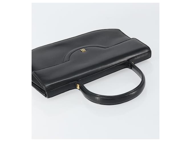 Borsa a mano GIVENCHY in pelle nera e oro Auth bs32122 Nero D'oro - vista 6