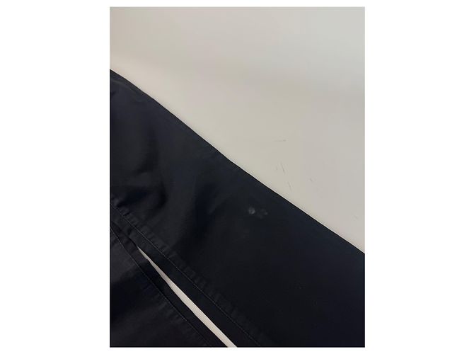Vintage Versace Canvas-Hose Schwarz - Ansicht 7