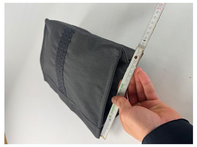 Clutch Vintage Hermès Parigi Nero Antracite Grigio antracite - vista 10