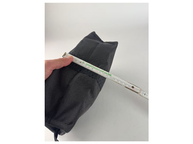 Clutch Vintage Hermès Parigi Nero Antracite Grigio antracite - vista 11