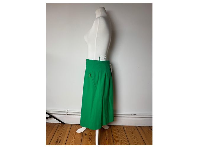 Céline Vintage Celine Paris Rock Grün L neu mit Etikett - Ansicht 2