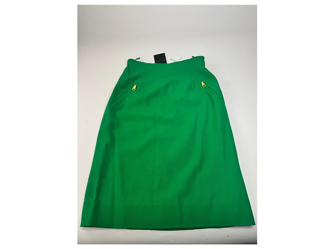 Céline Vintage Celine Paris Rock Grün L neu mit Etikett - Ansicht 4
