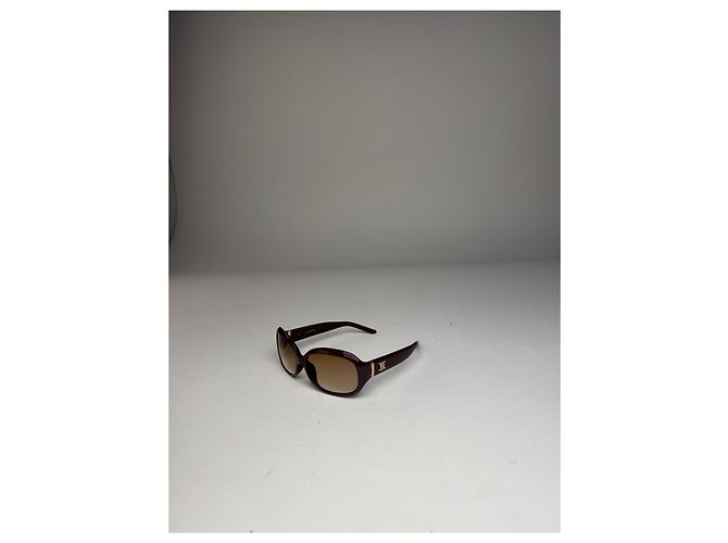 Céline Occhiali da sole vintage Celine Paris logo Triomphe viola Porpora - vista 7