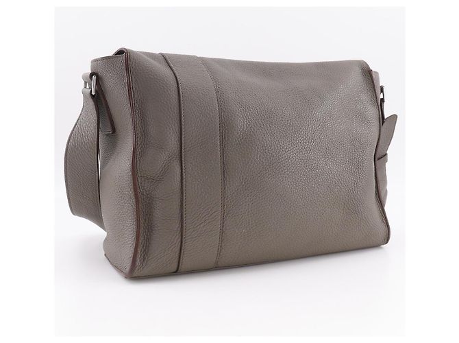Hermès Alfred Messenger Bag Clemence 35 Braun - Ansicht 2