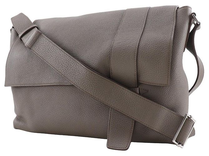 Hermès Alfred Messenger Bag Clemence 35 Braun - Ansicht 3