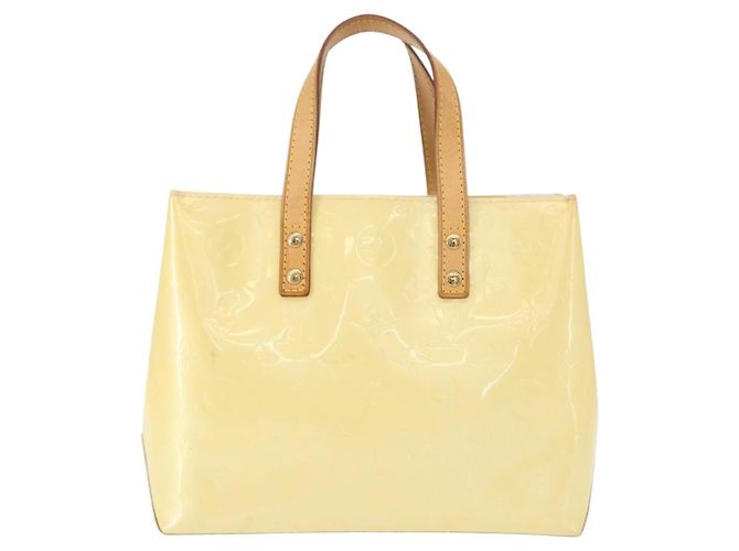 Borsa Reade Monogram Vernis PM di Louis Vuitton Beige - vista 2