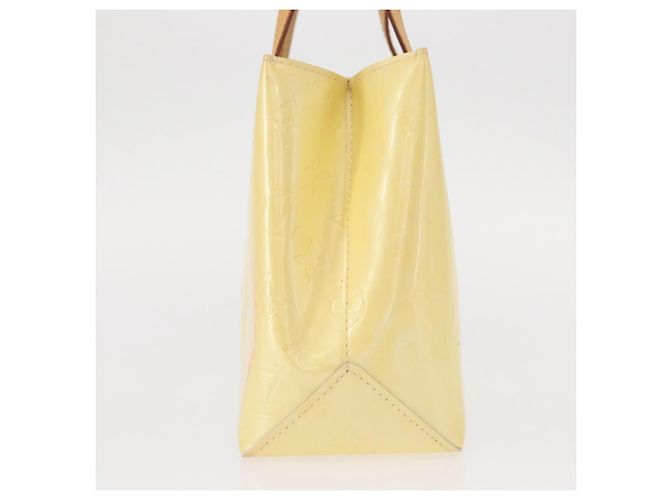 Borsa Reade Monogram Vernis PM di Louis Vuitton Beige - vista 3