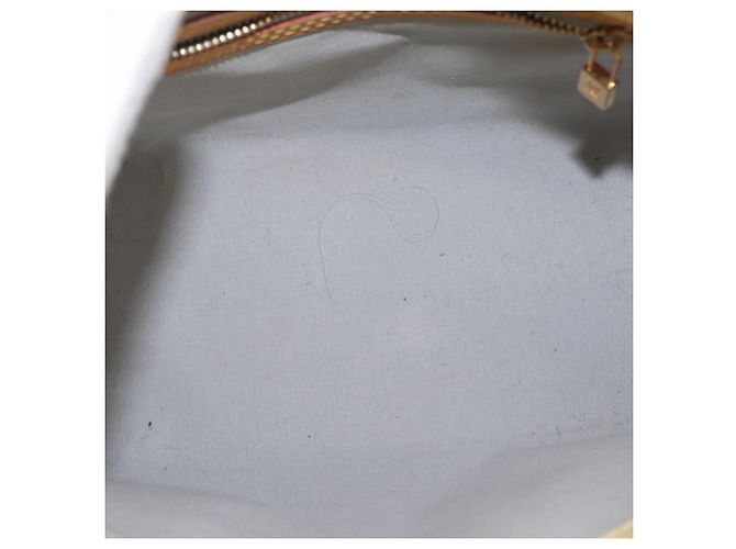 Borsa Reade Monogram Vernis PM di Louis Vuitton Beige - vista 5
