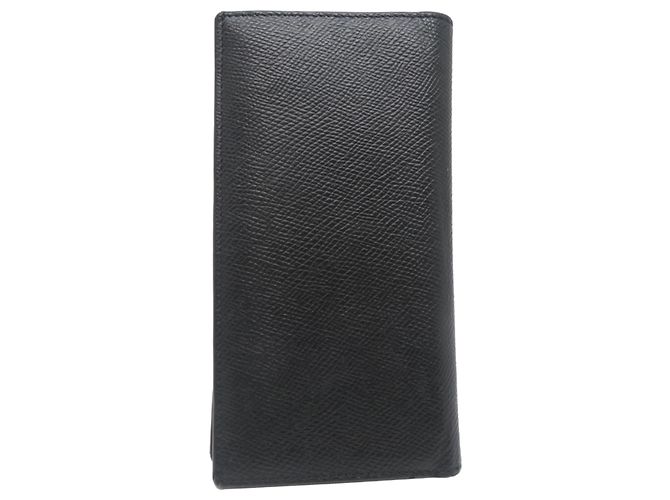 Céline Celine Men's Long Bi-Fold Wallet Black - view 2