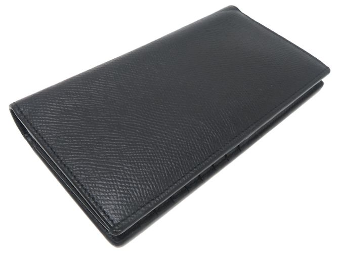 Céline Celine Men's Long Bi-Fold Wallet Black - view 4
