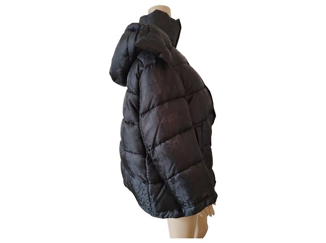 Chaqueta de plumas Balenciaga negra New Swing Negro - vista 3