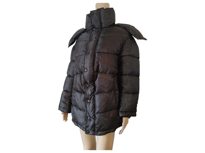 Chaqueta de plumas Balenciaga negra New Swing Negro - vista 6