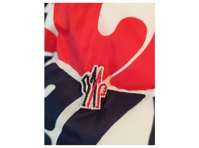 Giacca a piuma Moncler Plaret multicolore - vista 13