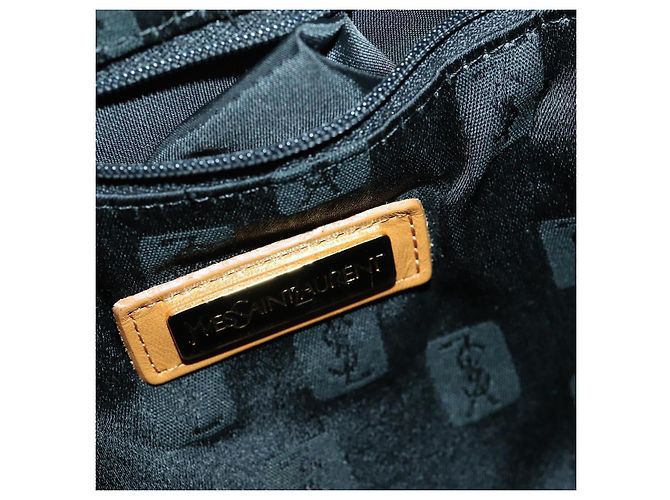 Borsa a Spalla in Pelle Marrone Auth mr1683 di SAINT LAURENT - vista 19