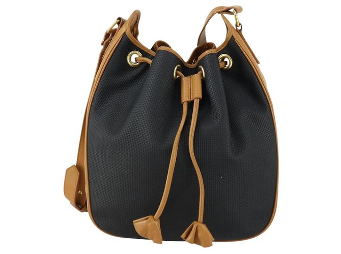 Borsa a Spalla in Pelle Marrone Auth mr1683 di SAINT LAURENT - vista 2