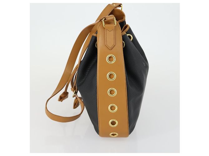 Borsa a Spalla in Pelle Marrone Auth mr1683 di SAINT LAURENT - vista 4