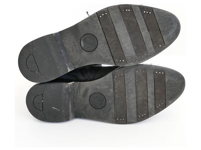 Botas de combate de seda desgastada Fara de The Row Negro - vista 7