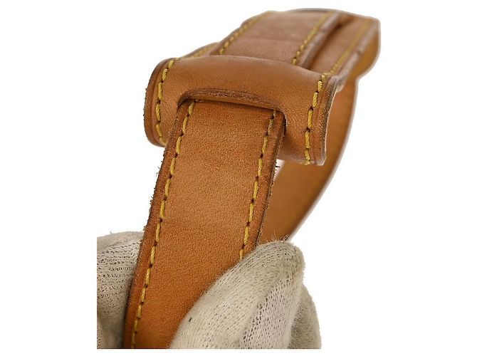 Gibeciere Sac Messenger Gibecière Louis Vuitton en Toile Monogram GM Marron - vue 5