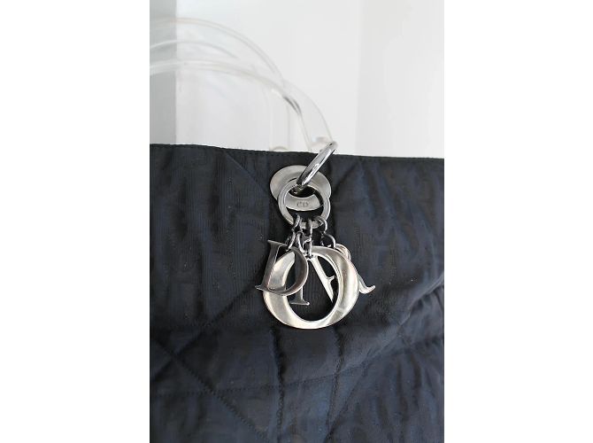 Borsa Dior modello Diorissimo tessuto Dior obliquo Nero - vista 10