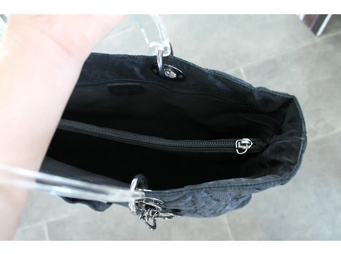 Borsa Dior modello Diorissimo tessuto Dior obliquo Nero - vista 2