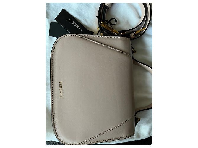 Borsa a mano Versace Virtus Barocco V Small in pelle di vitello Rosa - vista 5