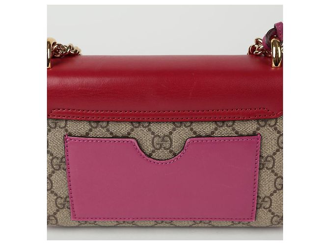 Padlock Gucci Borsa a tracolla piccola a catena con lucchetto Rosso - vista 6