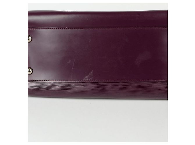 Louis Vuitton Borsa Tote Bowling Montaigne GM Porpora - vista 10