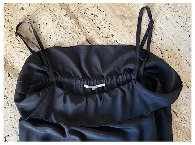 Mono de seda negro Gerard Darel - vista 2