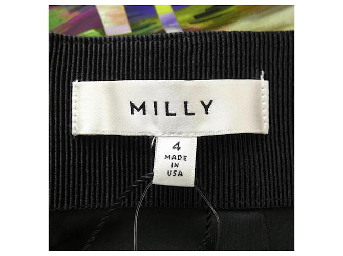 Autre Marque Falda Milly Castaño Negro Rosa - vista 4