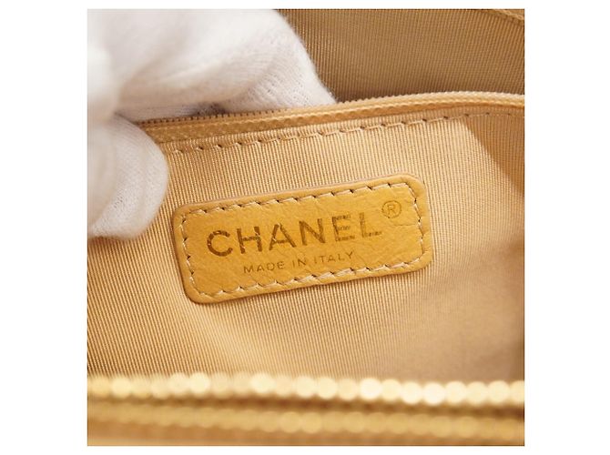 Chanel Executive Leather Tote Bag Light brown - view 5