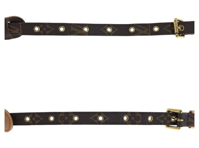 Cinghia a Spalla Monogram Louis Vuitton Marrone - vista 5