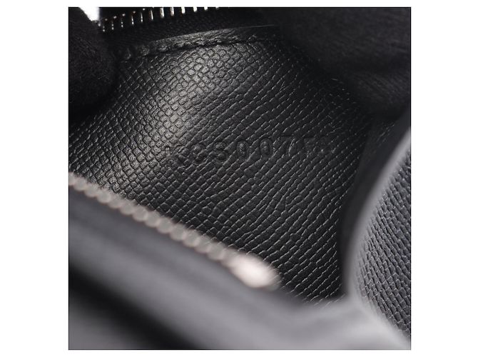 Billetera compacta Bearn de piel Hermès Negro - vista 5